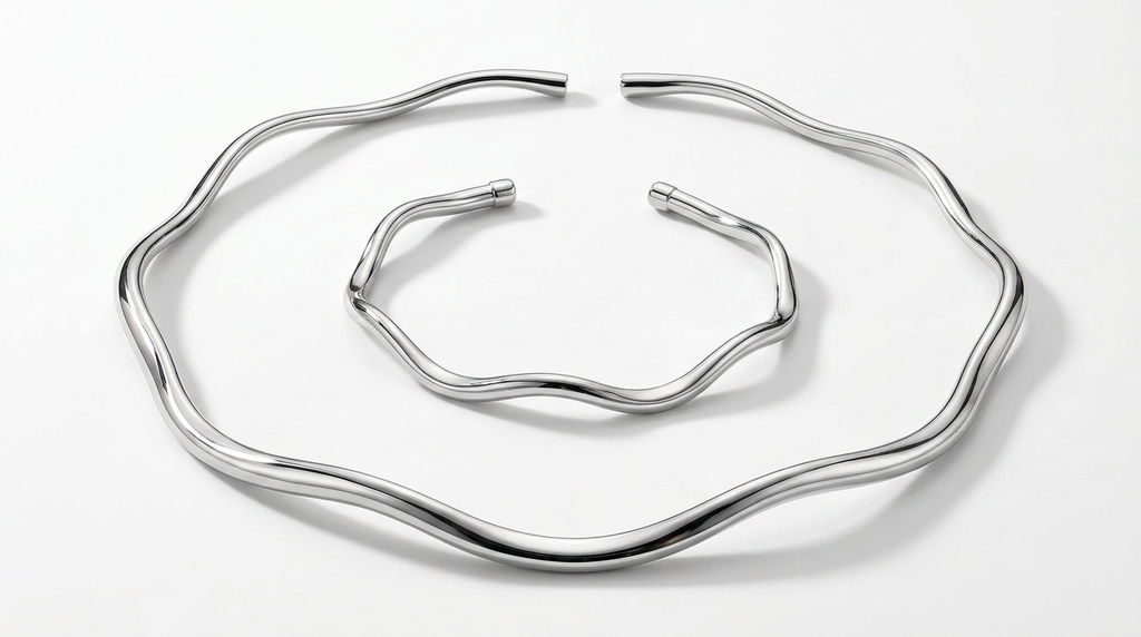 Pulseira e colar Ondea