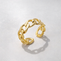 Anel Élo Corrente - Ouro 18k