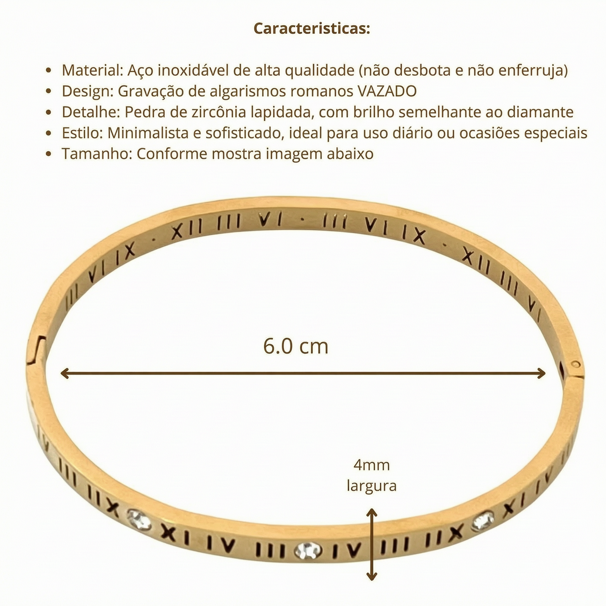 Bracelete Cronos imperial