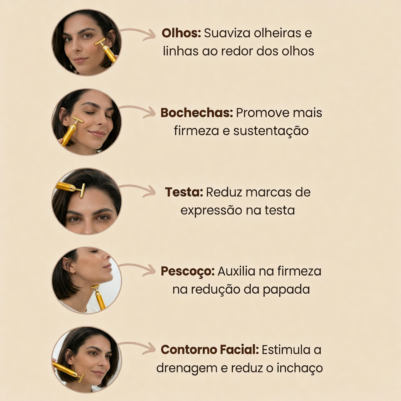 Conjunto Feminino Relógio Aurielle + Brinde