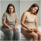 Massageador manual para pernas