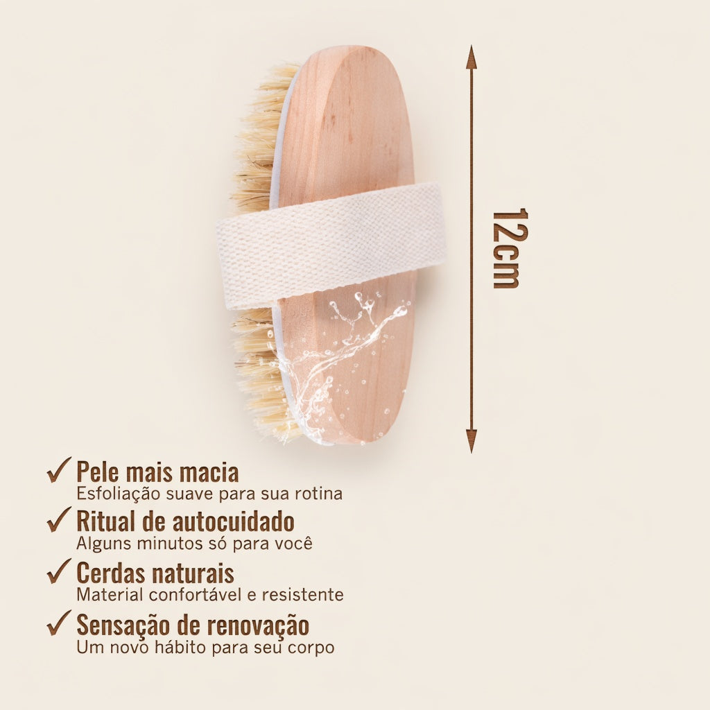 Escova seca corporal