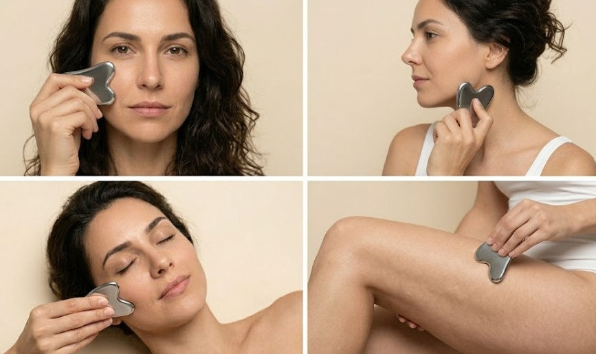 Auto Cuidado Gua Sha Inox