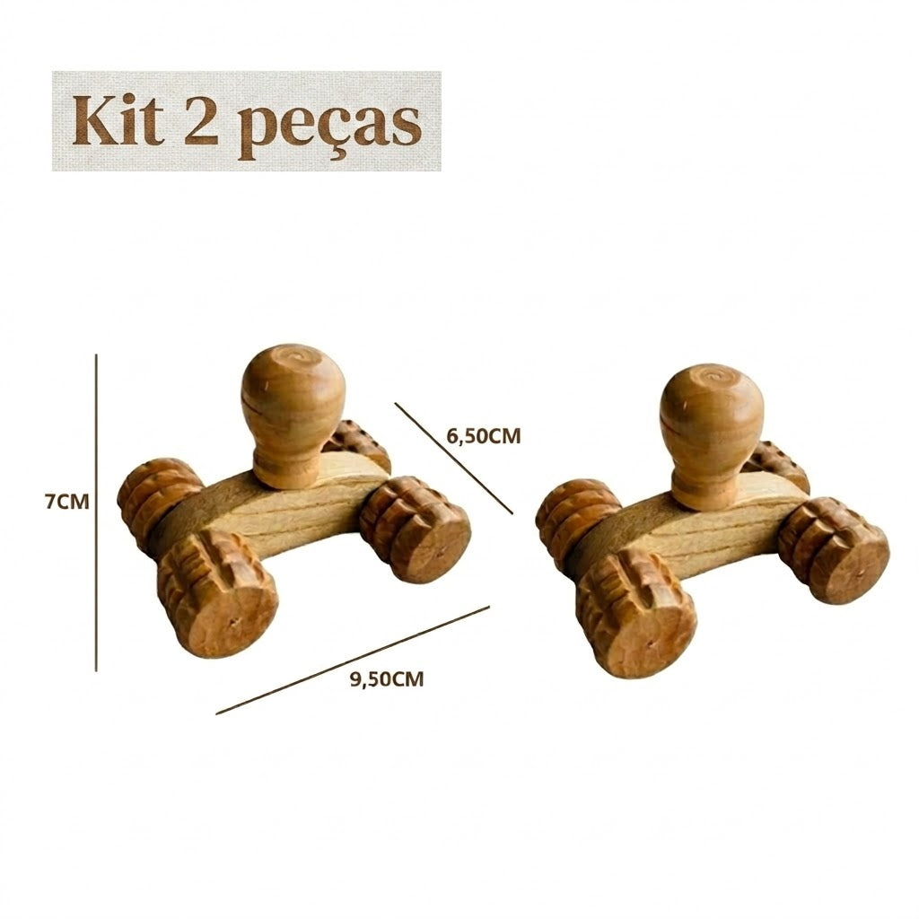 Massageador manual para pernas